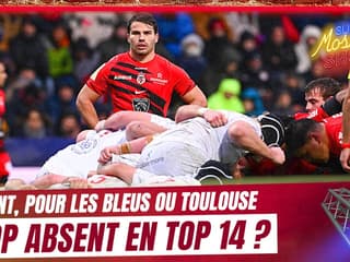 Toulouse : "On ne peut pas sacrifier le Top 14", Moscato regrette les absences de Dupont 