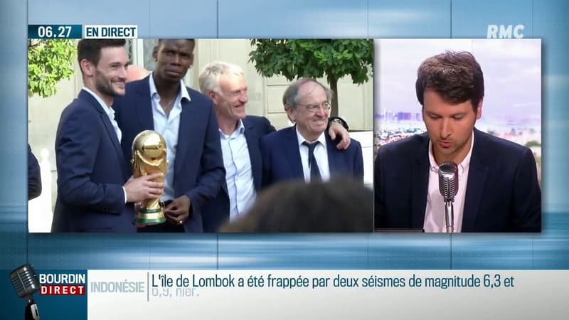 Un maire écrit aux Bleus champions du monde pour leur demander de refuser la légion d'honneur