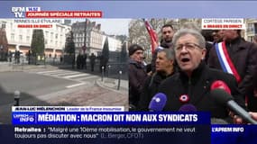 Jean-Luc Mélenchon (LFI) réclame que les manifestants "fassent preuve de sang-froid et de volonté d'action pacifiste"