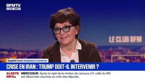 Potentielle intervention américaine en Iran: "Je suis absolument contre, ce serait une catastrophe", assure Sepideh Farsi, réalisatrice iranienne