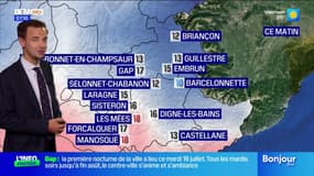 Météo: le beau temps est au rendez-vous ce vendredi, 30°C à Embrun et jusqu'à 35°C à Manosque