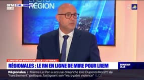 Régionales: Laurent Pietraszewski estime qu'Eric Dupond-Moretti est "au meilleur endroit" pour affronter le RN