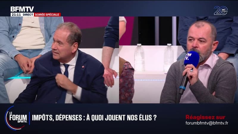 FORUM BFM - "Il faut arrêter de dire que les Français ne travaillent pas assez": l'échange tendu entre Yann, chargé de projet dans une multinationale aéroportuaire, et Max Brisson, sénateur LR
