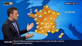 La météo pour ce lundi 3 août 2015