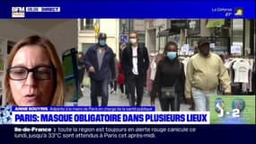 Masque obligatoire à Paris: "On a prévu de la signalisation, mais le bon sens doit prévaloir", explique Anne Souyris