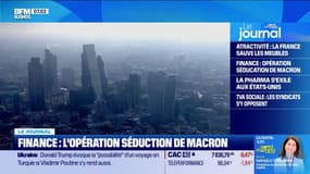 Finance : l'opération séduction de Macron