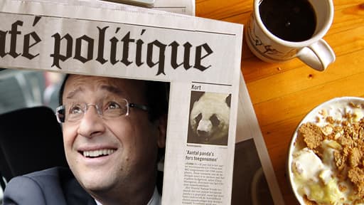 François Hollande n'est pas passé loin d'une bonne plaisanterie.
