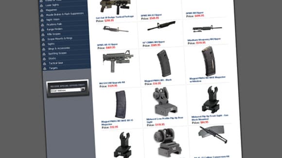 Les accessoires pour AR-15 se comptent par milliers, et à tous les prix.