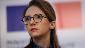 Aurore Bergé, ex-ministre chargée de l'Égalité entre les femmes et les hommes et de la Lutte contre les discriminations, le 12 janvier 2024 
