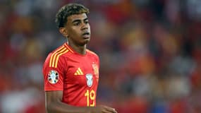 Lamine Yamal avec l'Espagne à l'Euro, 30 juin 2024 