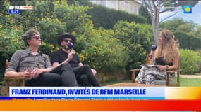 Franz Ferdinand, invités de BFM Marseille
