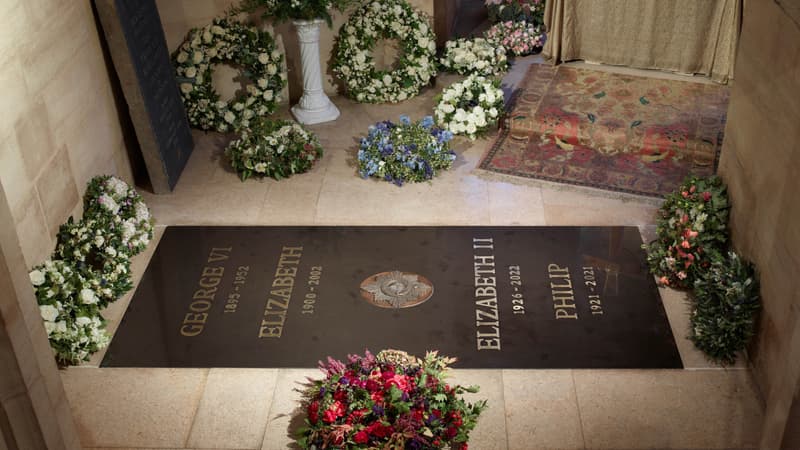 Tombe de la reine Elizabeth II