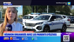 Attaque au couteau au lycée d’Antibes : réunion organisée avec les parents d’élèves 