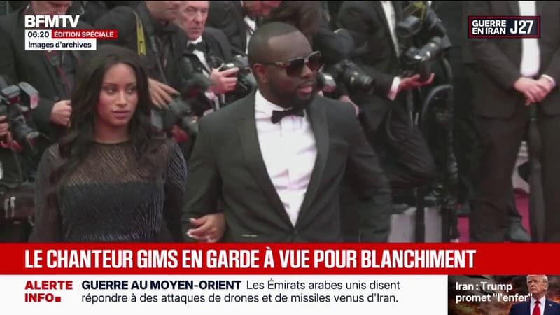 Le rappeur Gims en garde à vue dans une affaire de blanchiment en bande organisée