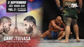 UFC Paris : "Une vraie perte de connaissance", cet instant où Gane a failli tout perdre
