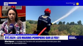 Marseille: les marins-pompiers se préparent pour l'été