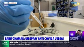 Saint-Chamas: un spray anti-covid testé en laboratoire