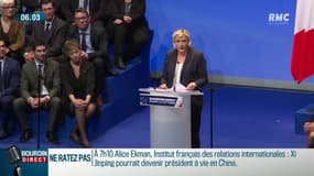 Congrès national du FN: "Le nom du parti doit porter un message politique", estime Marine Le Pen