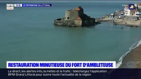 Le patrimoine du Littoral: la restauration minutieuse du fort d'Ambleteuse 