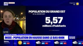La population en hausse dans le Bas-Rhin, démographie stable dans le Haut-Rhin