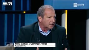 Le Vestiaire -  Courbis surpris par le cas Benzema en Bleus : "Je pensais qu'on lui avait expliqué sa non-sélection ..."