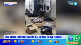287 kilos de drogue saisis par les douanes au péage de la Turbie