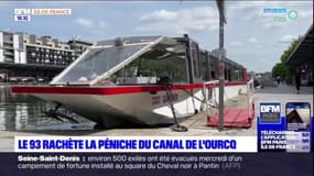 Le département de la Seine-Saint-Denis s'est offert une péniche du canal de l'Ourcq