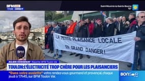 Toulon: les plaisanciers protestent contre le prix de l'électricité jugé trop cher