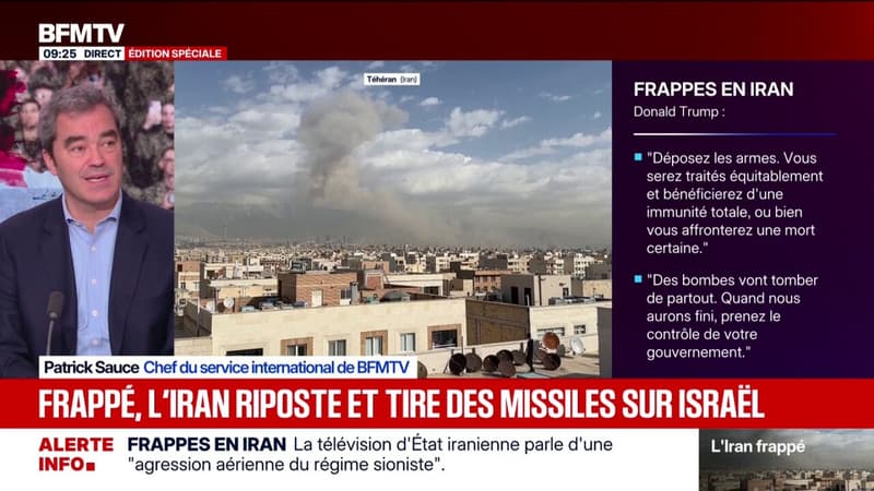 Frappes en Iran: Benjamin Netanyahu affirme qu'il "ne faut pas permettre à ce régime terroriste de s'armer d'armes nucléaires"