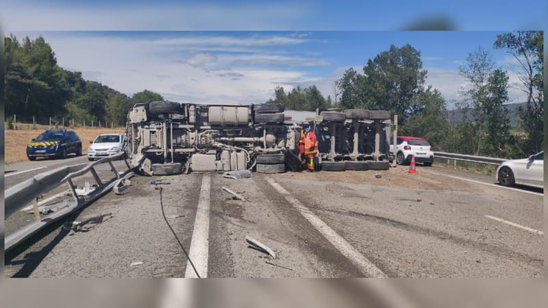 Accident sur l'A51 le 29 juillet