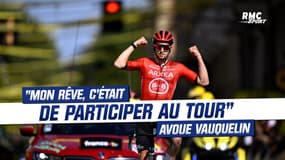 Tour de France : "Mon rêve c'était déjà de participer au Tour", avoue Kévin Vauquelin 