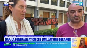Gap: une quinzaine d'enseignants ont manifesté ce mardi contre la réforme dite du "choc des savoirs"