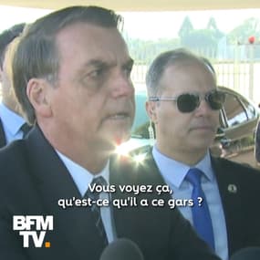 "Qu'est-ce qu'il est venu discuter avec des ONG ici ?" Jair Bolsonaro explique pourquoi il a annulé sa rencontre avec Jean-Yves Le Drian