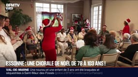 Les résidents de cet Ehpad ont fait un concert de Noël devant leurs proches
