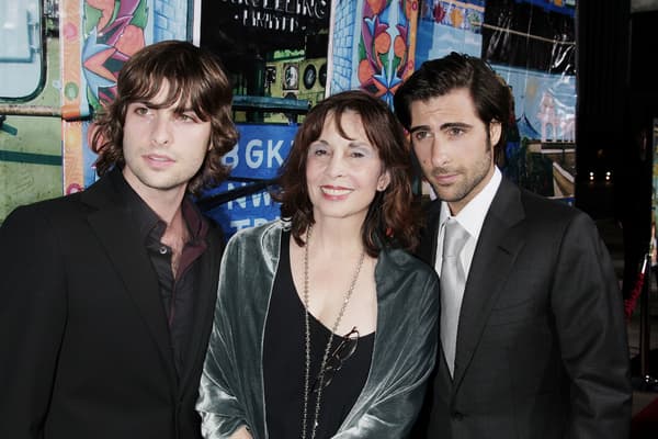 Talia Shire et ses deux enfants, Robert Schwartzman et Jason Schwarztman en 2007.