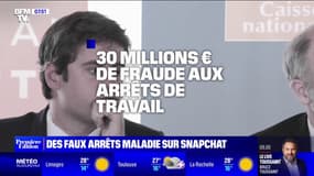 Pour 30€, il est possible de se procurer un faux arrêt maladie sur Snapchat