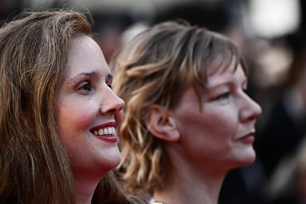 Justine Triet et Sandra Hüller à Cannes