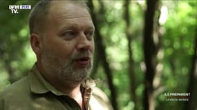 Philippe, un ancien militaire, organise des stages pour apprendre à survivre dans des conditions hostiles