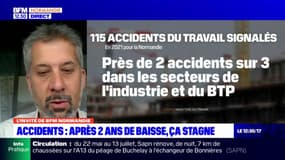 Normandie: 115 accidents du travail signalés dans le BTP en 2021 