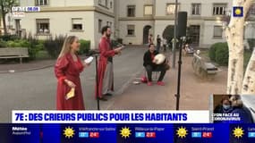 Lyon: des crieurs publics pour créer du lien entre les habitants