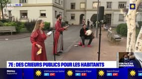 Lyon: des crieurs publics pour créer du lien entre les habitants