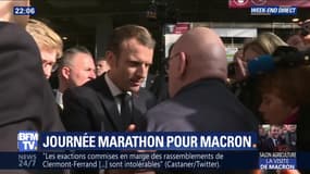 Salon de l'Agriculture: Emmanuel Macron face à la détresse agricole (1/2)