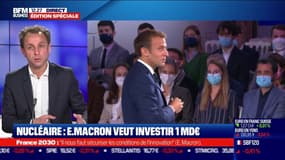 "Un plan de 30 milliards d'euros sur cinq ans" : que retenir des annonces d'Emmanuel Macron ? - 12/10