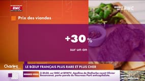 Le boeuf français plus rare et plus cher