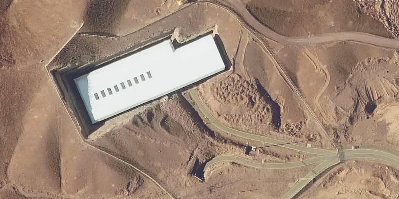 L'usine d'uranium de Fordo en Iran, le 12 février 2025