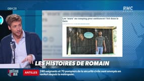Les histoires de Romain : Le recyclage des stars au camping et une pénurie de baskets à cause du variant Delta - 10/08