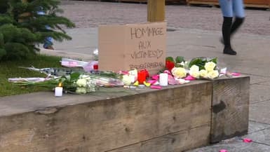 Les Strasbourgeois se sont réunis dimanche pour commémorer les victimes de l'attentat du marché de Noël de Strasbourg, en 2018.