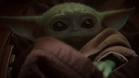 Le "Baby Yoda" dans la série The Mandalorian