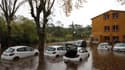 Des voitures après les inondations à Roquebrune-sur-Argens, survenues le 23 novembre 2019