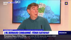  "La justice a parlé": Patrick Boffy, vice-président de Férus juge "normale" la condamnation de Jean-Marie Bernard 